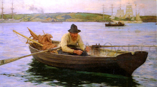 Henry Scott Tuke A Fisherman - Canvas Print