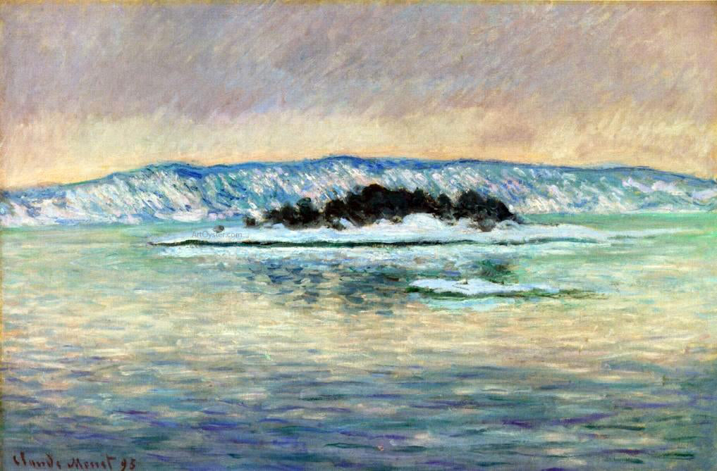 Claude Oscar Monet The Fjord, near Christiania - Canvas Print
