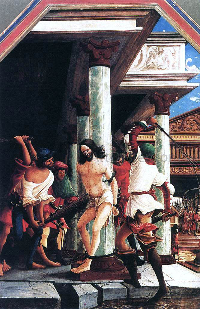 Denys Van Alsloot The Flagellation Of Christ - Canvas Print