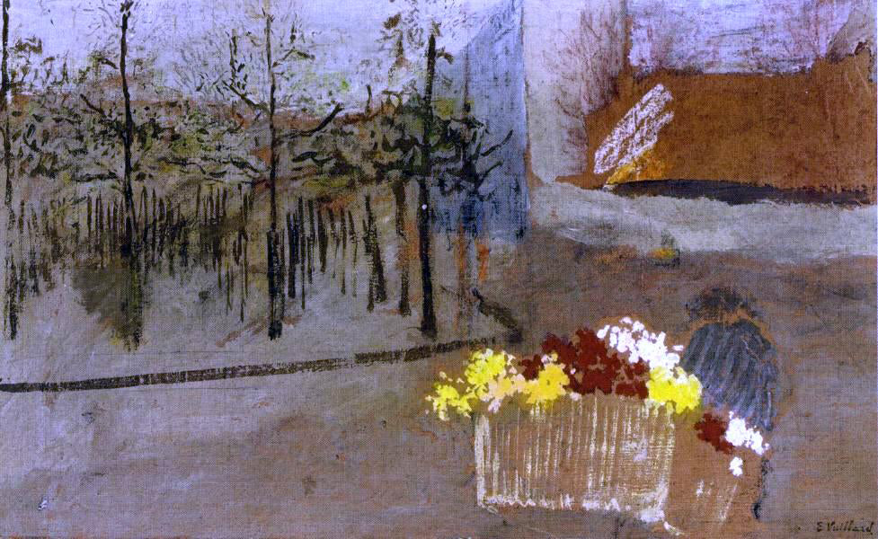 Edouard Vuillard The Florist - Canvas Print