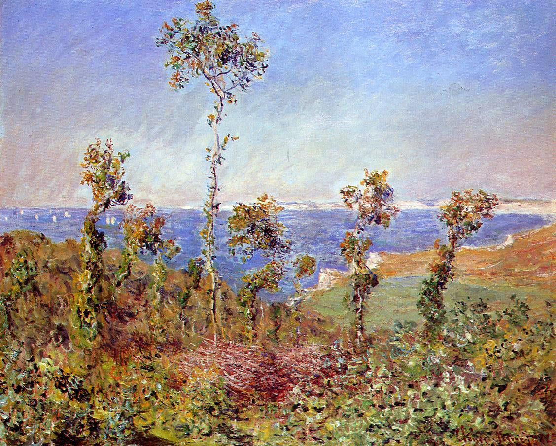 Claude Oscar Monet The 'Fonds' at Varengeville - Canvas Print