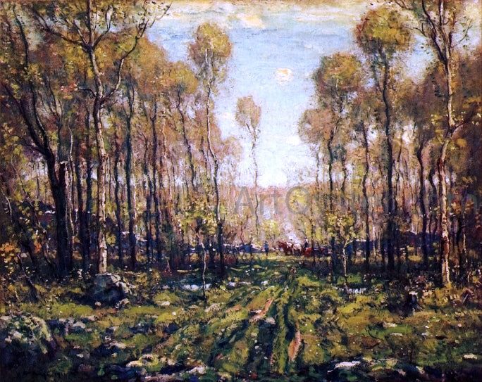 Henry Ward Ranger The Forest Road, Early Spring - Canvas Print