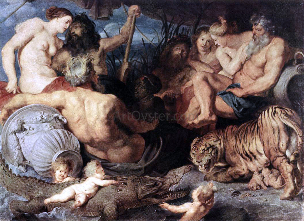 Peter Paul Rubens The Four Continents - Canvas Print