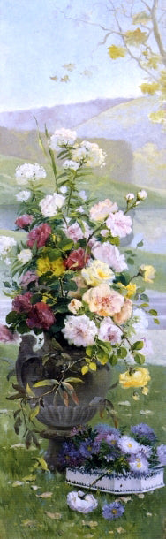 Eugene Henri Cauchois The Four Seasons: Autumn - Canvas Print