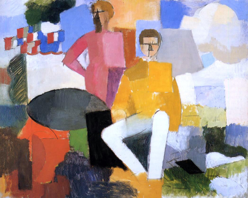 Roger De la Fresnaye The Fourteenth of July - Canvas Print