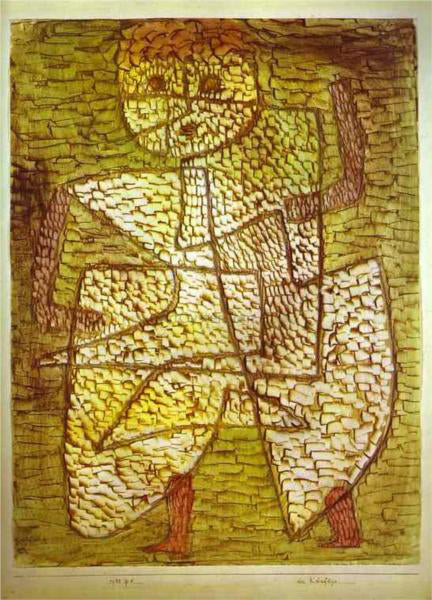 Paul Klee The Future Man - Canvas Print