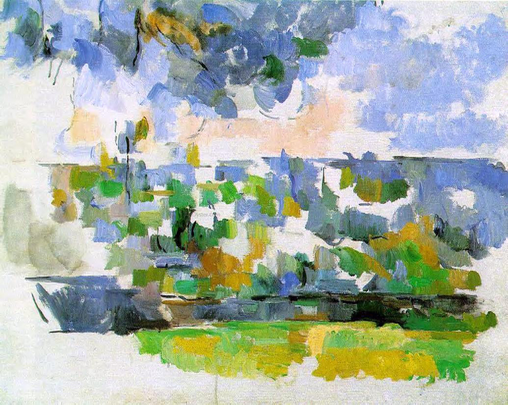 Paul Cezanne The Garden at Les Lauves - Canvas Print