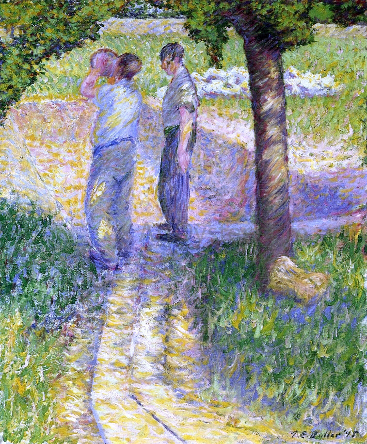 Theodore Earl Butler The Gardeners - Canvas Print