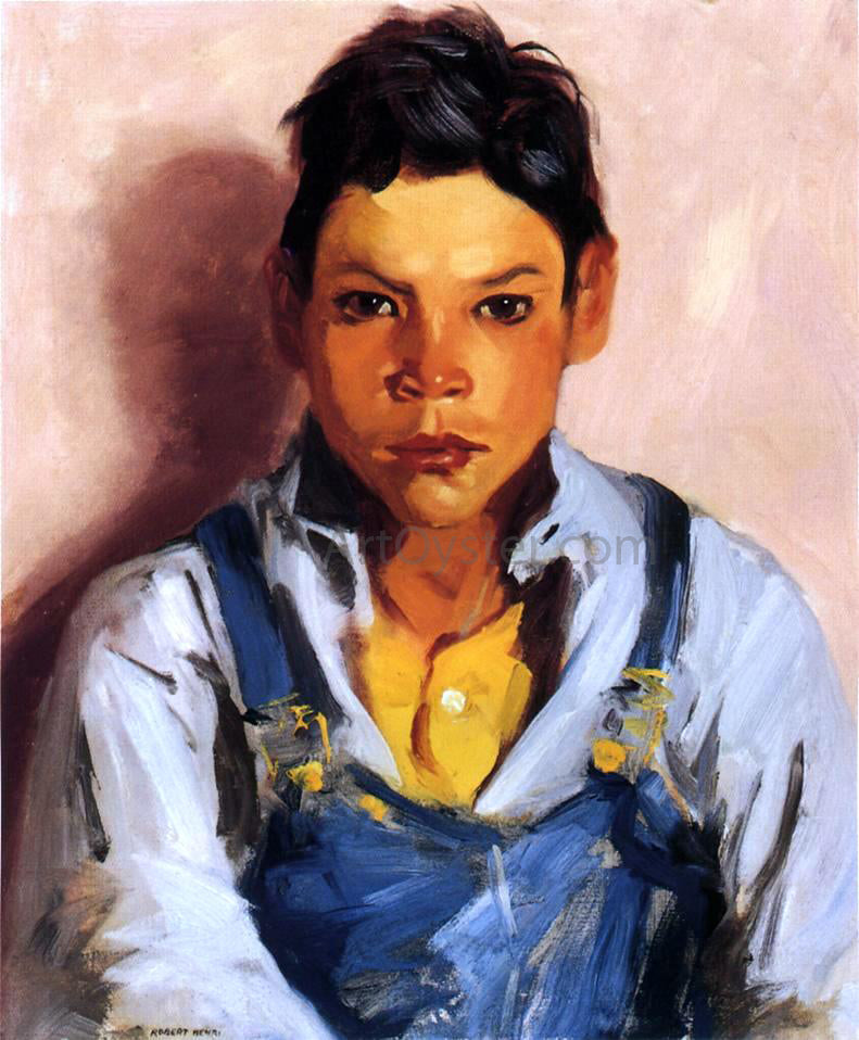 Robert Henri The Goat Herder (also known as Mexican Boy) - Canvas Print