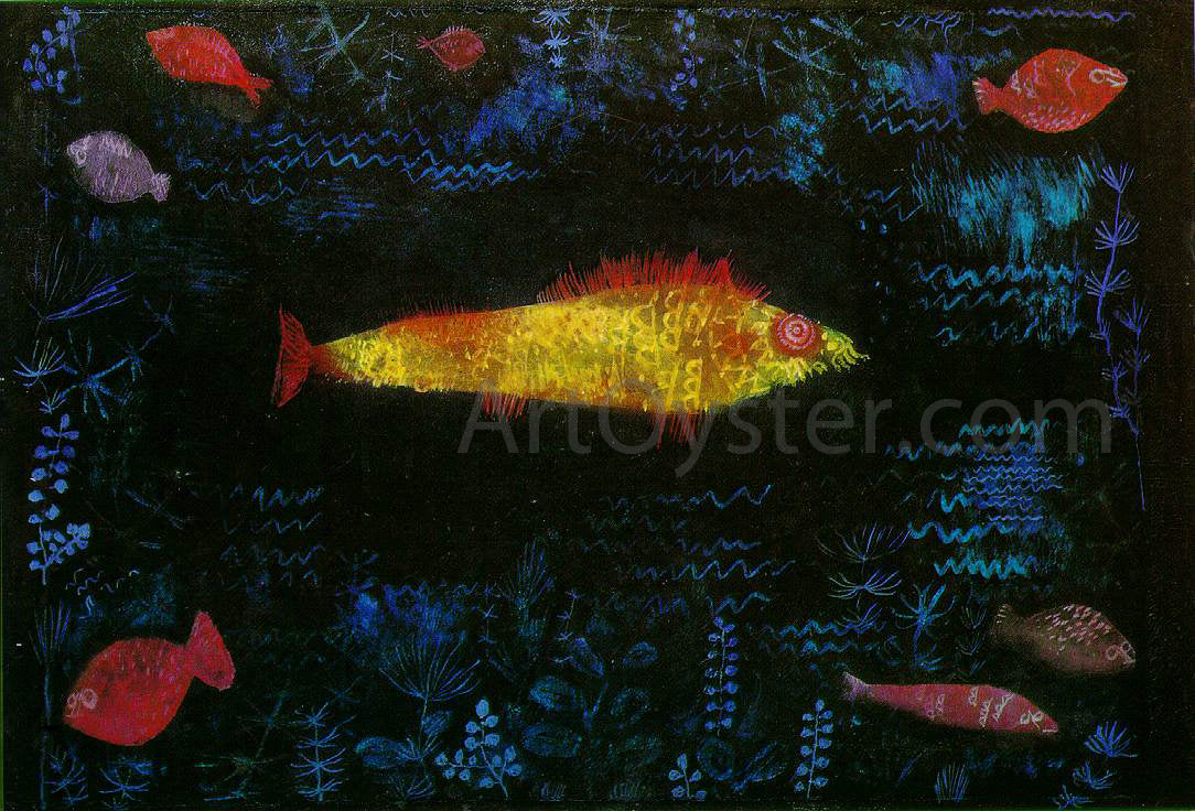 Paul Klee The Goldfish - Canvas Print
