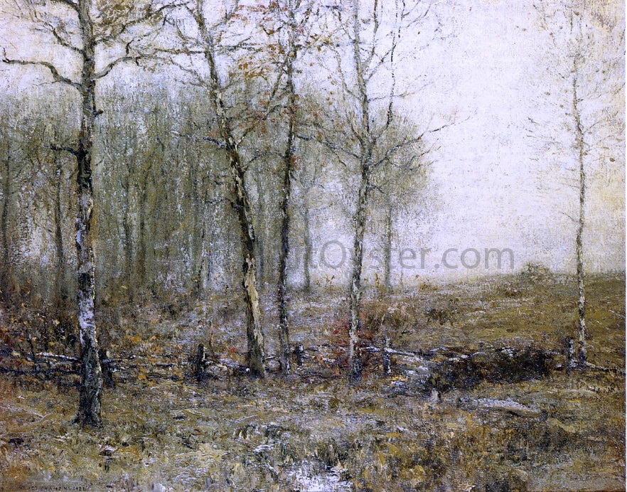 Bruce Crane The Grey Month - Canvas Print