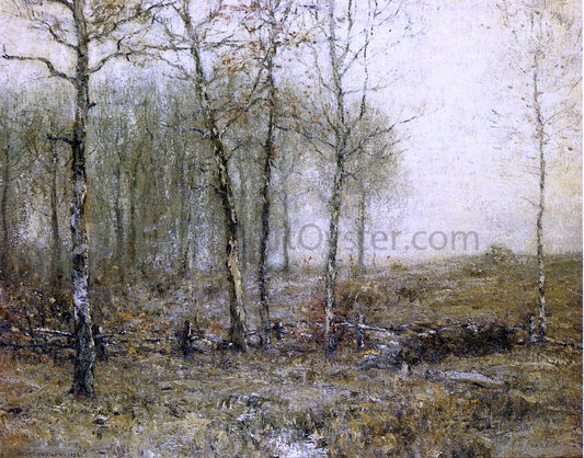 Bruce Crane The Grey Month - Canvas Print