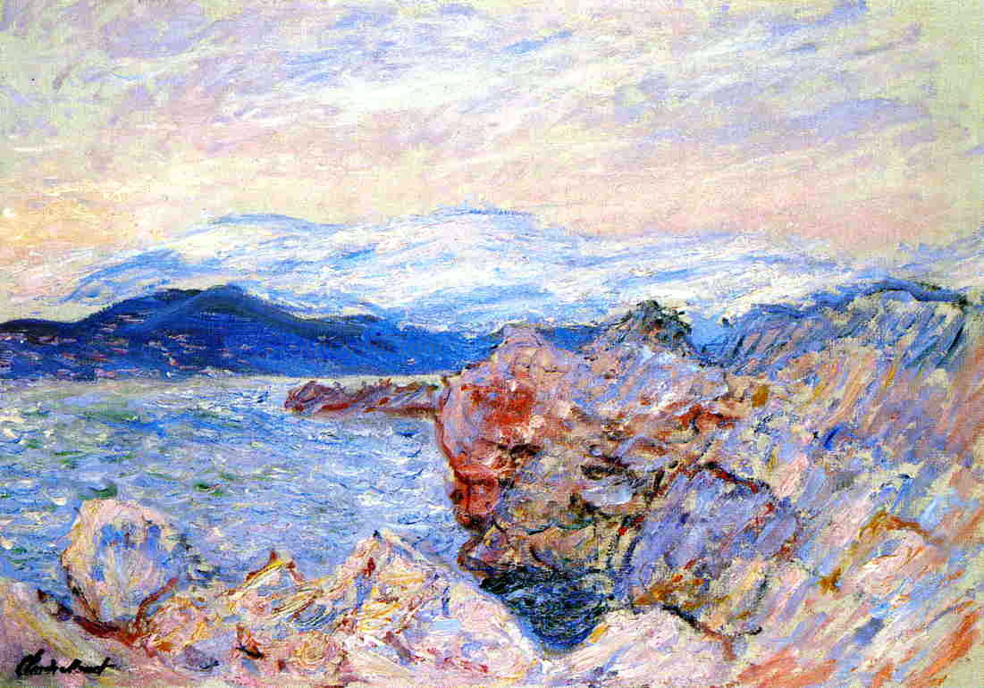Claude Oscar Monet The Gulf Juan at Antibes - Canvas Print