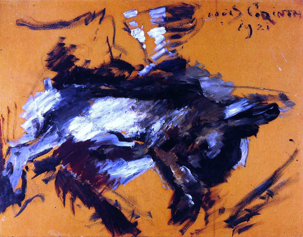 Lovis Corinth The Hare - Canvas Print