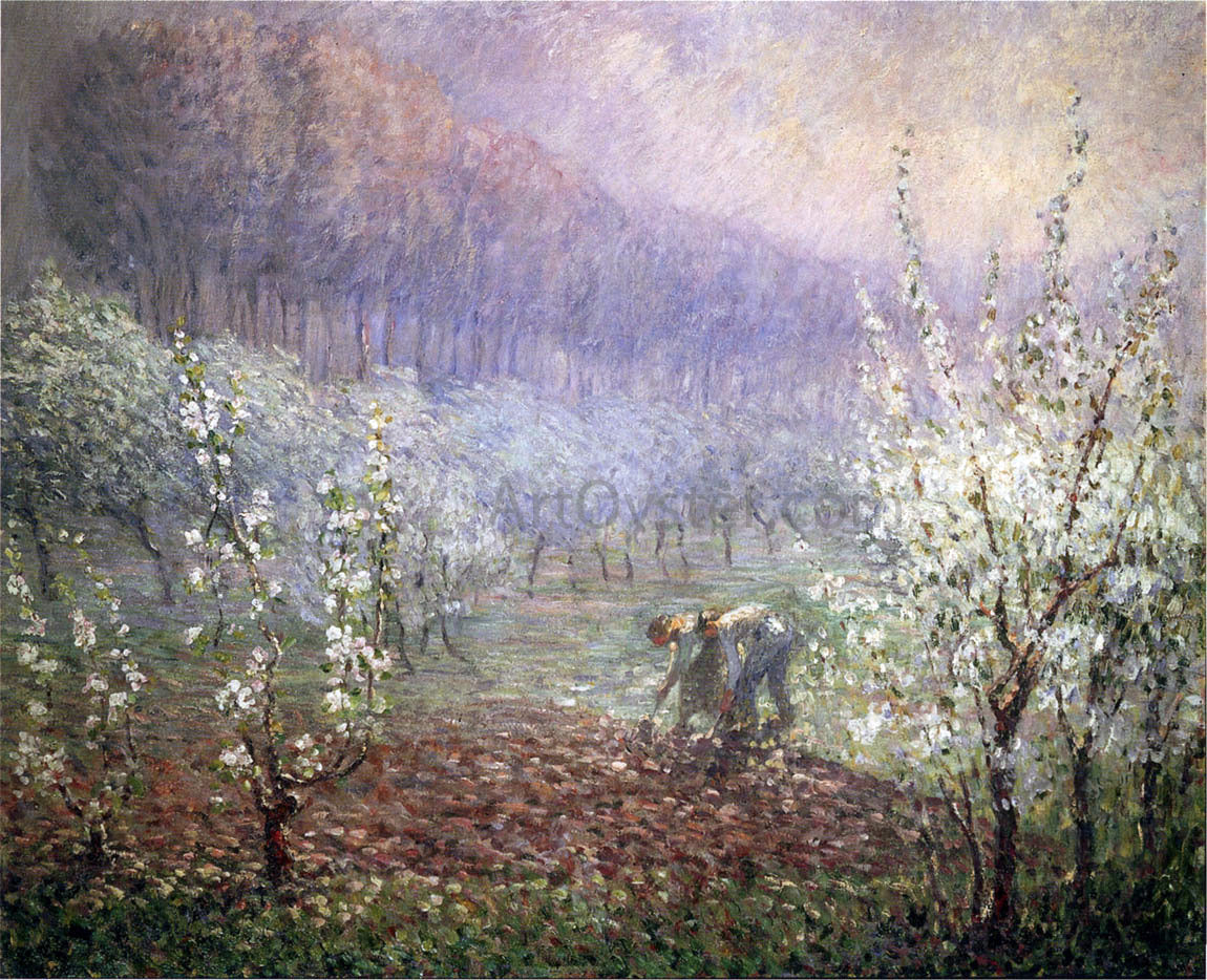 Henri Lebasque The Harvesters - Canvas Print