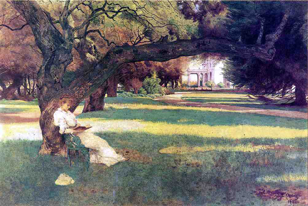 John Herberg Partington The Haven's Estate, Piedmont, California - Canvas Print
