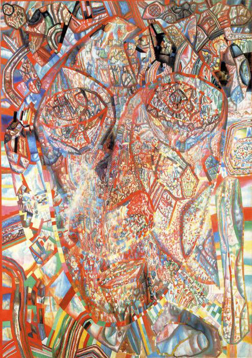 Pavel Filonov The Head - Canvas Print