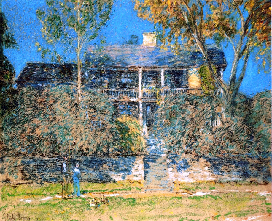 Frederick Childe Hassam The Holly Farm - Canvas Print