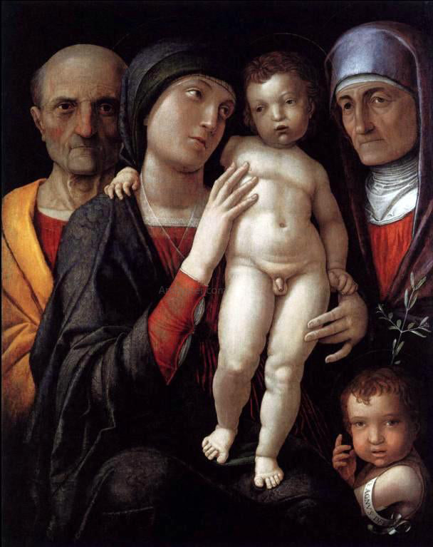 Andrea Mantegna The Holy Family - Canvas Print