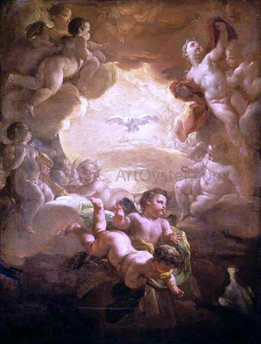 Corrado Giaquinto The Holy Spirit - Canvas Print