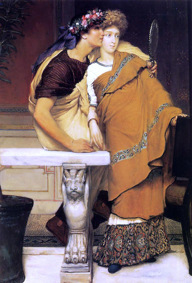 Sir Lawrence Alma-Tadema The Honeymoon - Canvas Print