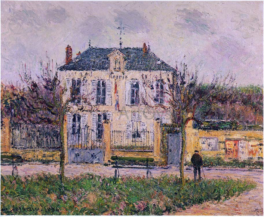 Gustave Loiseau The House - Canvas Print