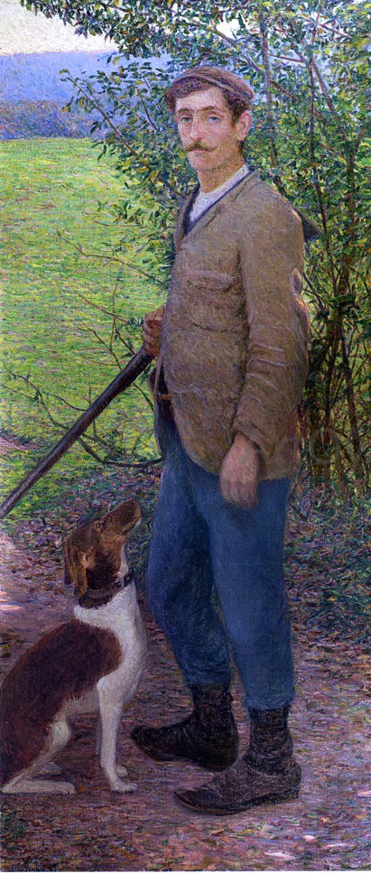 Lilla Cabot Perry The Hunter - Canvas Print