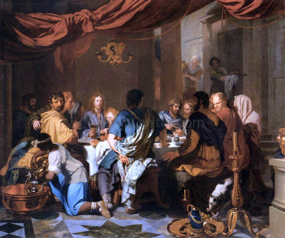 Gerard De Lairesse The Institution of the Eucharist - Canvas Print