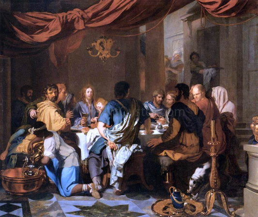 Gerard De Lairesse The Institution of the Eucharist - Canvas Print