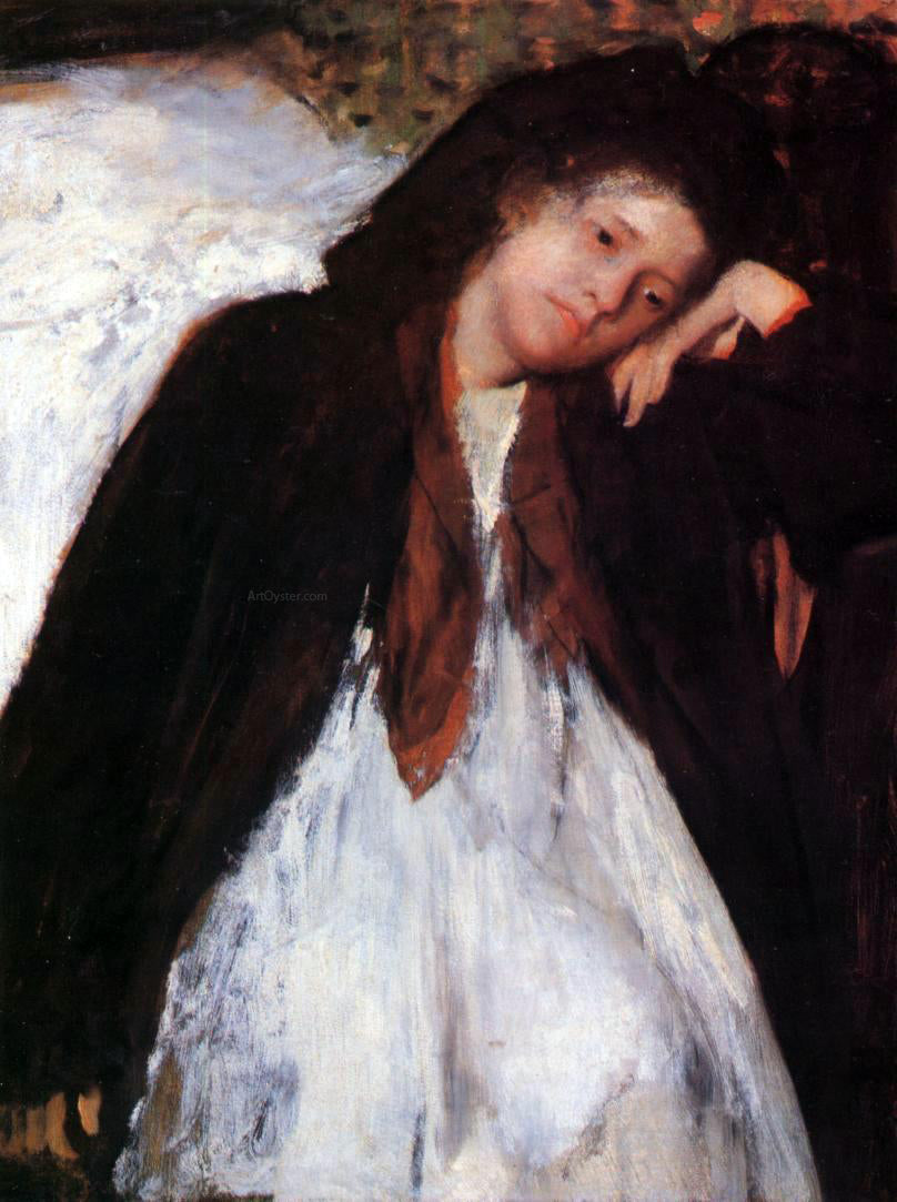 Edgar Degas The Invalid - Canvas Print