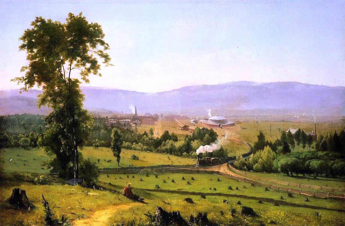 George Inness The Lackaanna Valley - Canvas Print