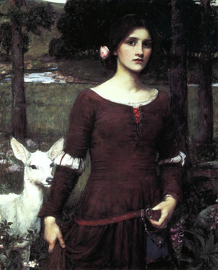 John William Waterhouse The Lady Clare - Canvas Print
