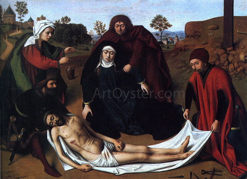 Petrus Christus The Lamentation - Canvas Print
