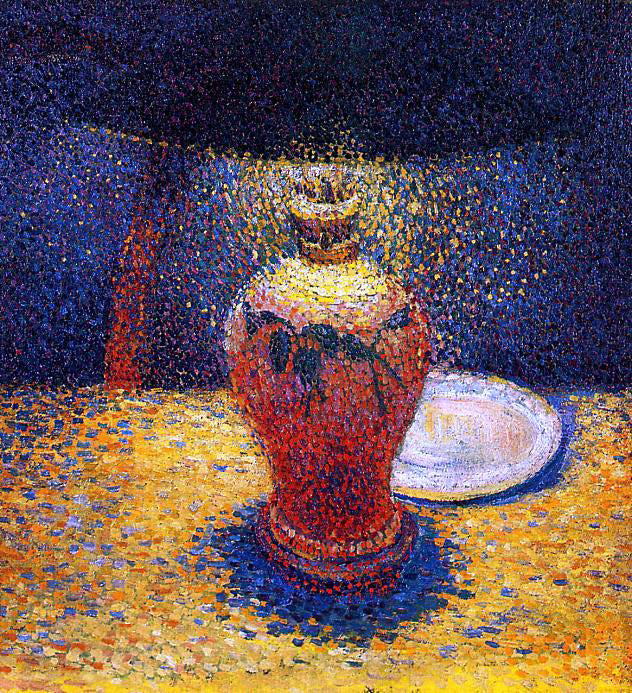 Hippolyte Petitjean The Lamp - Canvas Print