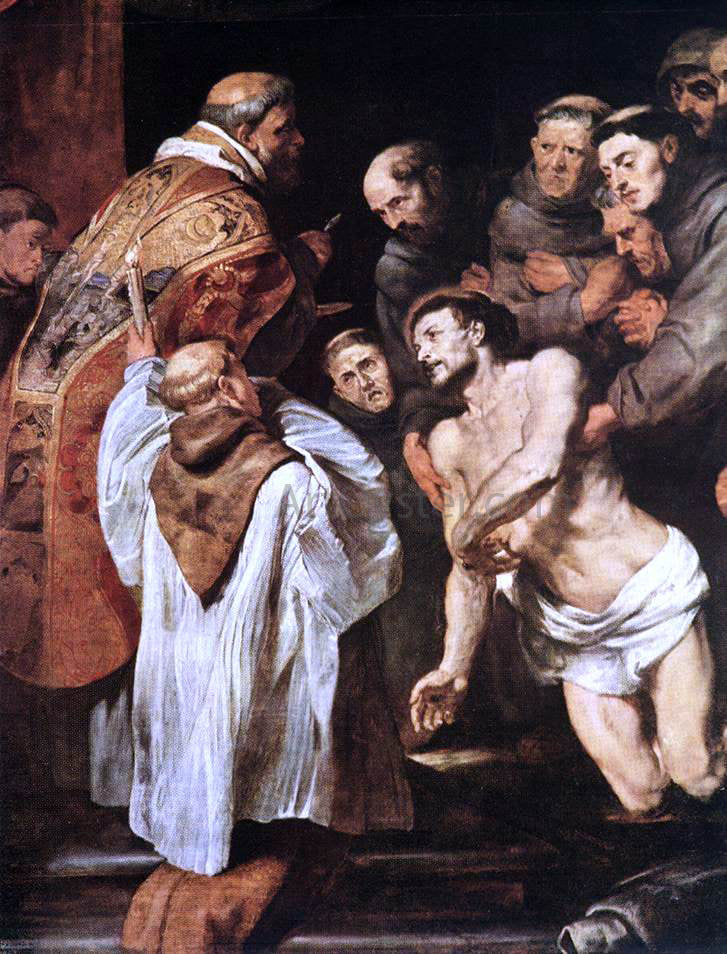 Peter Paul Rubens The Last Communion of St Francis - Canvas Print