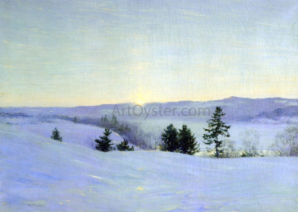 Walter Launt Palmer The Last Glrem - Canvas Print