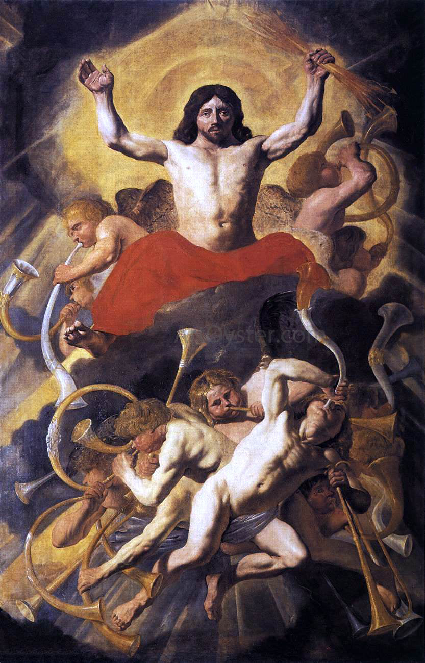 Jacob Van Campen The Last Judgment - Canvas Print