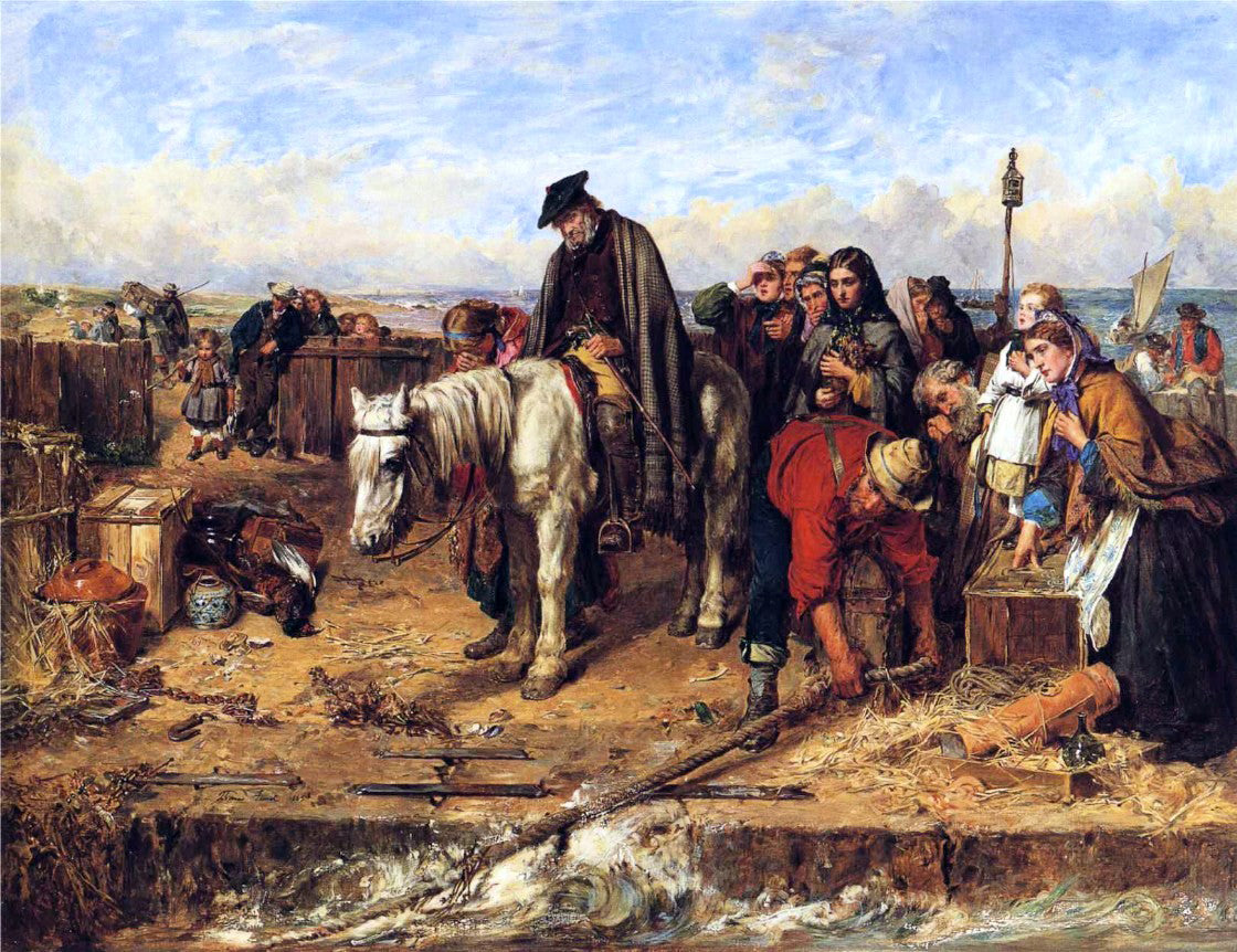 Thomas RA HRSA The Last of the Clan - Canvas Print