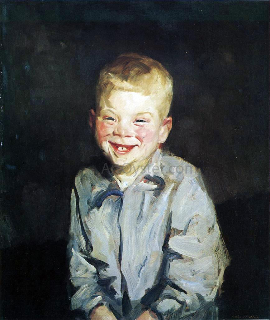 Robert Henri a Laughing Boy (Jobie) - Canvas Print