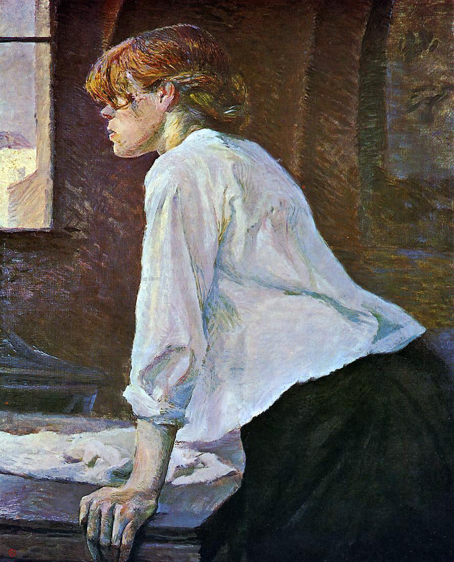 Henri De Toulouse-Lautrec The Laundress - Canvas Print