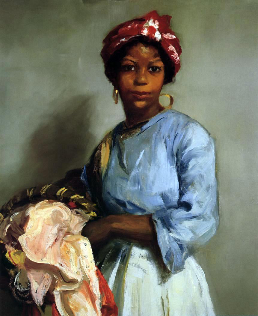 Robert Henri The Laundress - Canvas Print