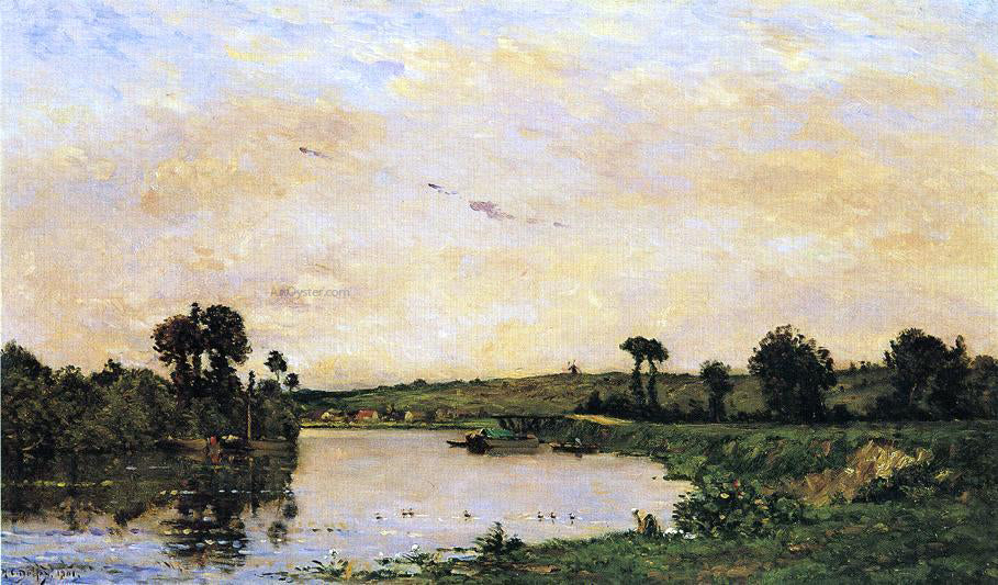 Hippolyte Camille Delpy The Laundress - Canvas Print