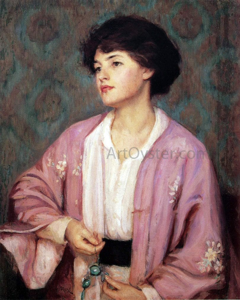 Guy Orlando Rose The Lavalier - Canvas Print