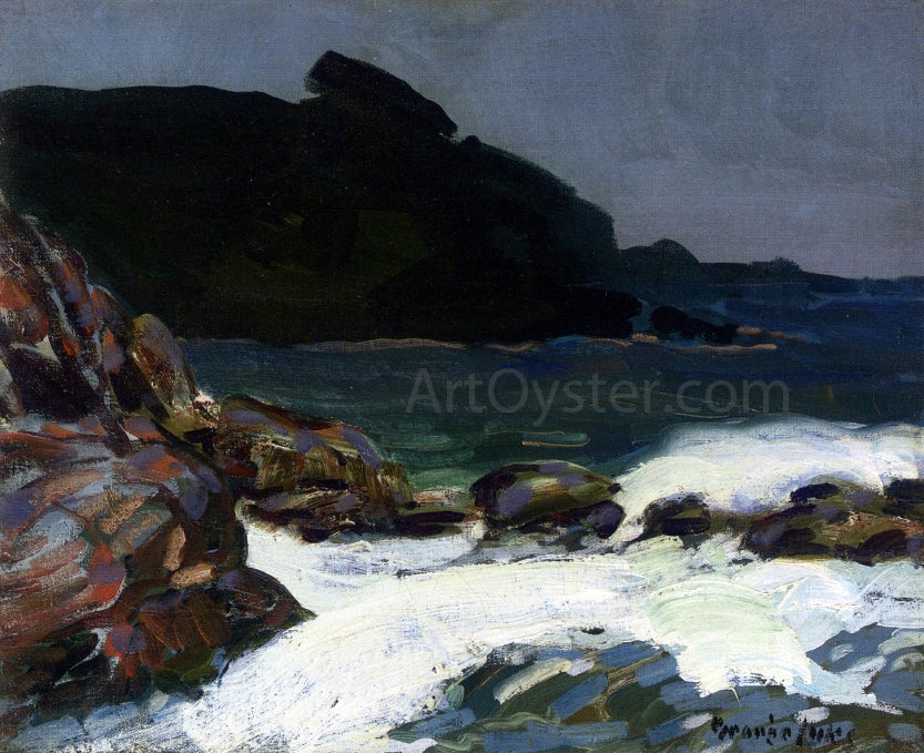 George Luks The Ledge - Canvas Print