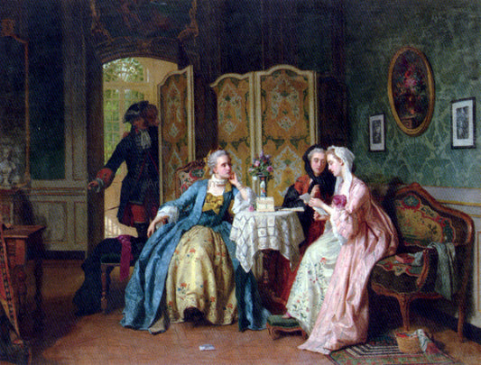 Jean Carolus The Letter - Canvas Print