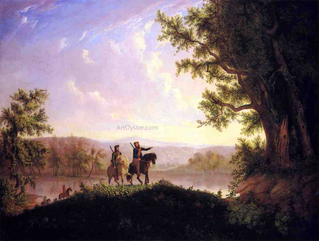 Thomas Mickell Burnham The Lewis and Clark Expedition - Canvas Print