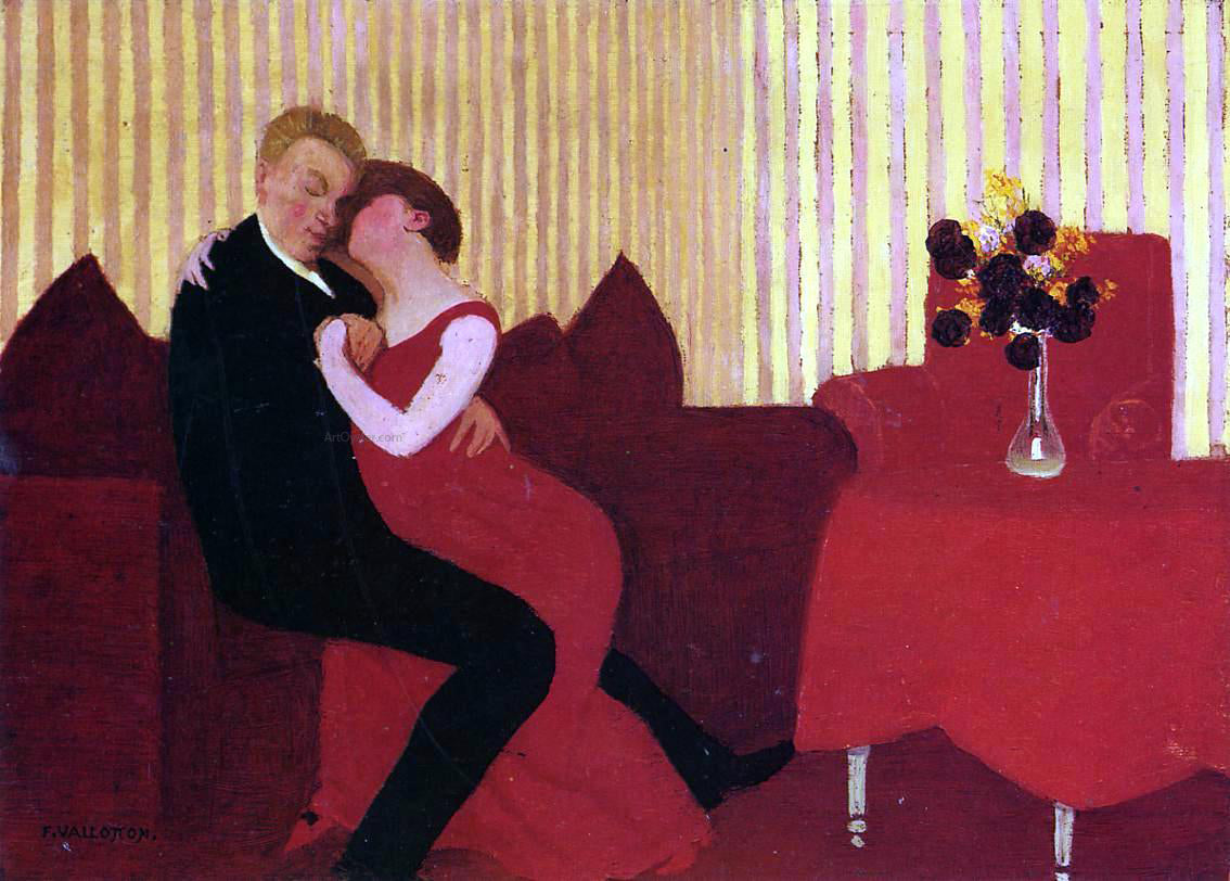 Felix Vallotton The Lie - Canvas Print