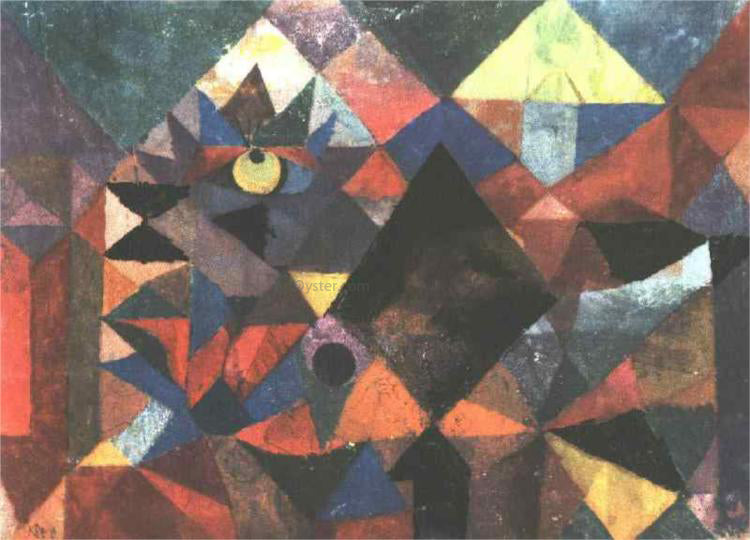Paul Klee The Light and So Much Else - Canvas Print