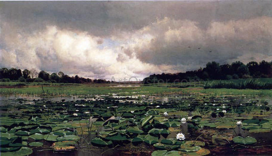 Charles Harry Eaton The Lily Pond - Canvas Print