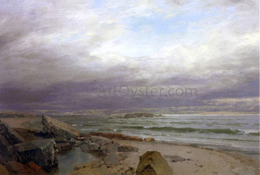 William Trost Richards The Lions of Cornwall - Canvas Print